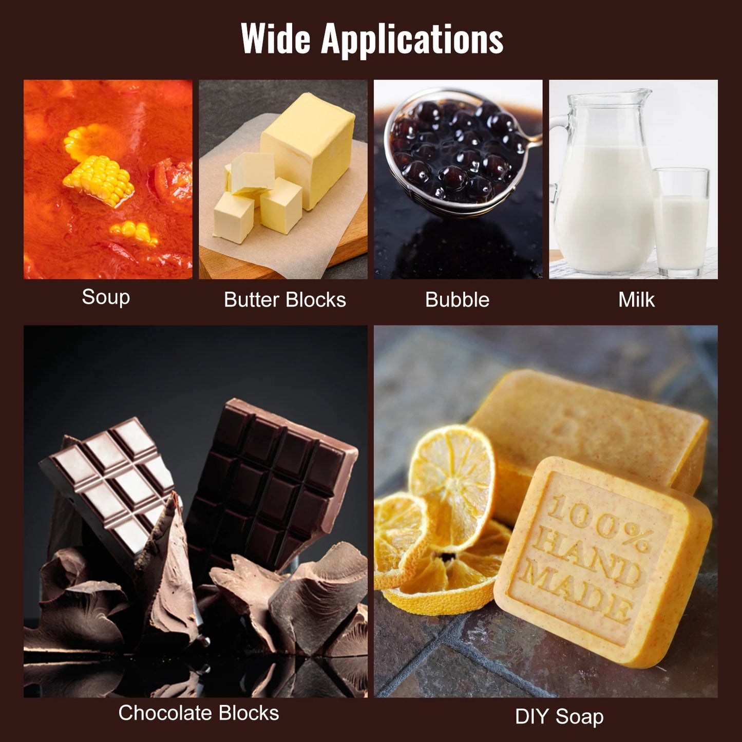 2 Tanks Electric Chocolate Tempering Machine,  Chocolate Cascade Melting Pot, for Kitchen