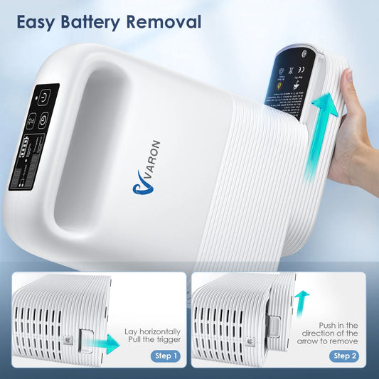 For NT-02 6360mAh Removeable Battery Portable Oxygen Concentrator Parts, Oxygen Machine Battery Replacement