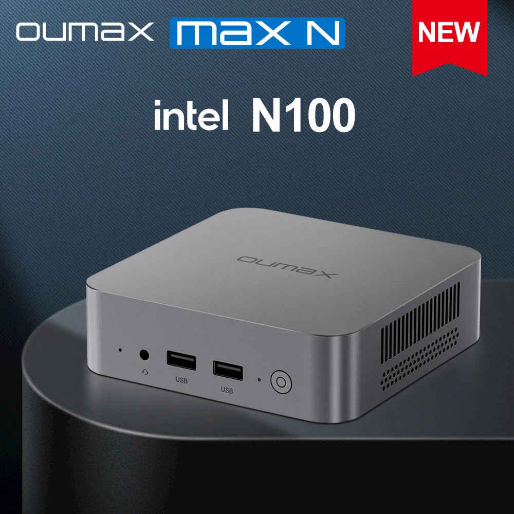 Intel N100 16GB 500GB MINI PC, Intel N95 8GB 256GB SSD WIFI 5 BT 5.0 Desktop MINI Computer