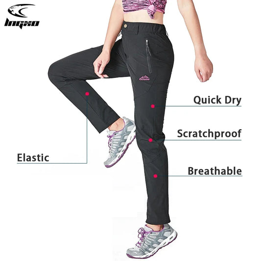 Womens Waterproof Quick Dry Mountain Trousers