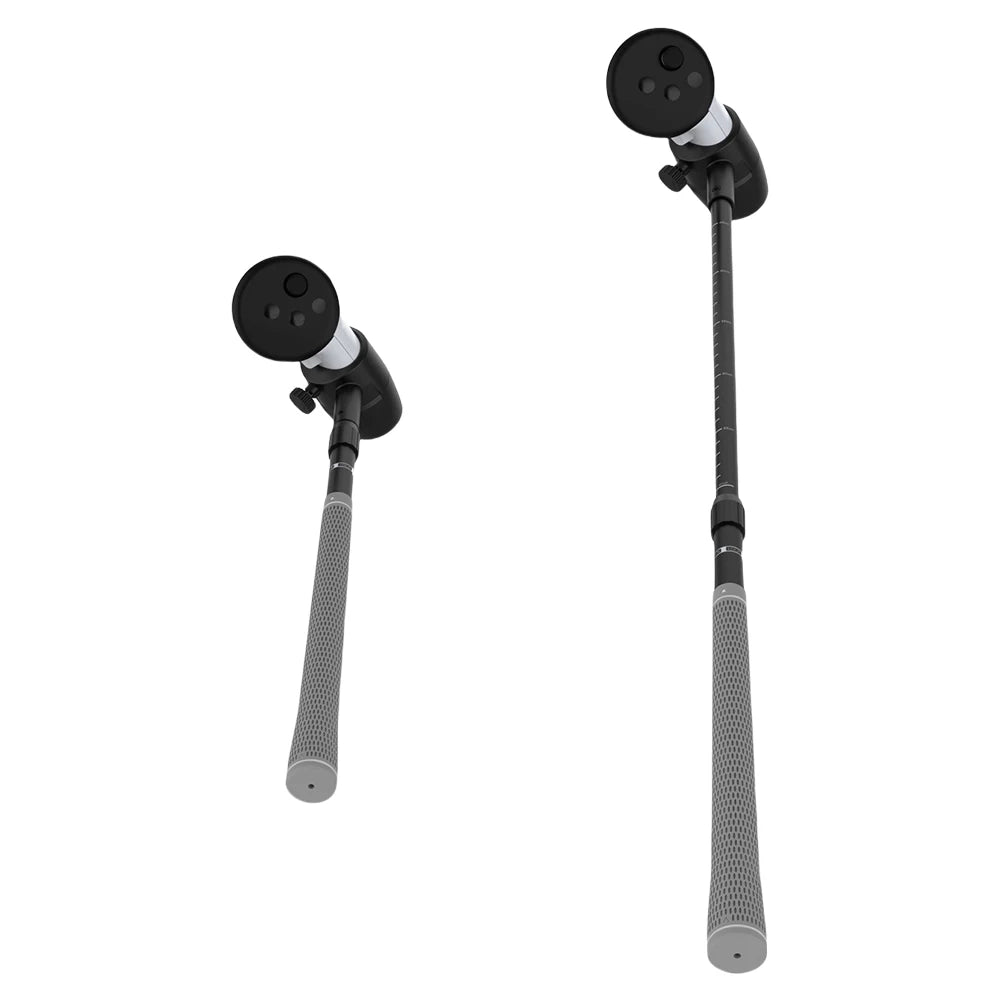 VR Golf Club, VR Golf Handle Grip Non-Slip VR, Grip 80 Degree Keep Tracking for Meta Quest 3S/Quest 3/Quest 2 Controller