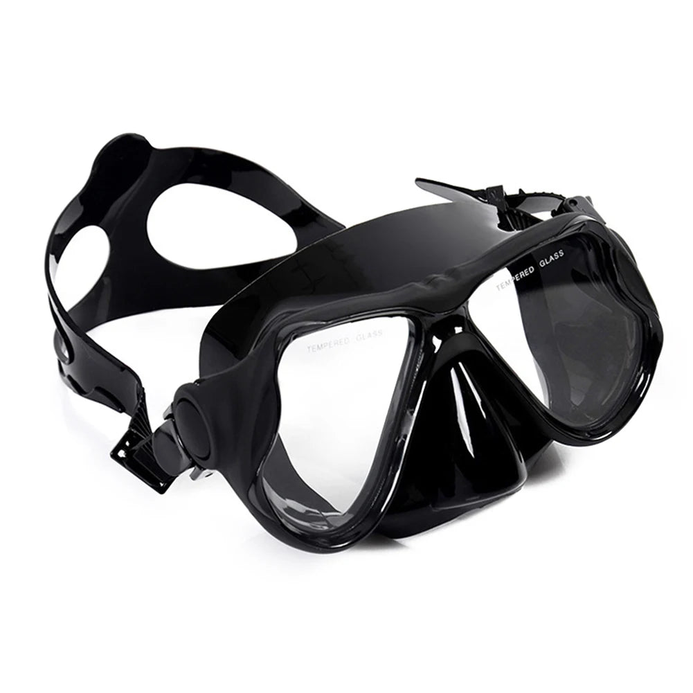 Professional Snorkeling Mask Panoramic View Goggles Wear Resistant Free Diving Mask for Free Swim
