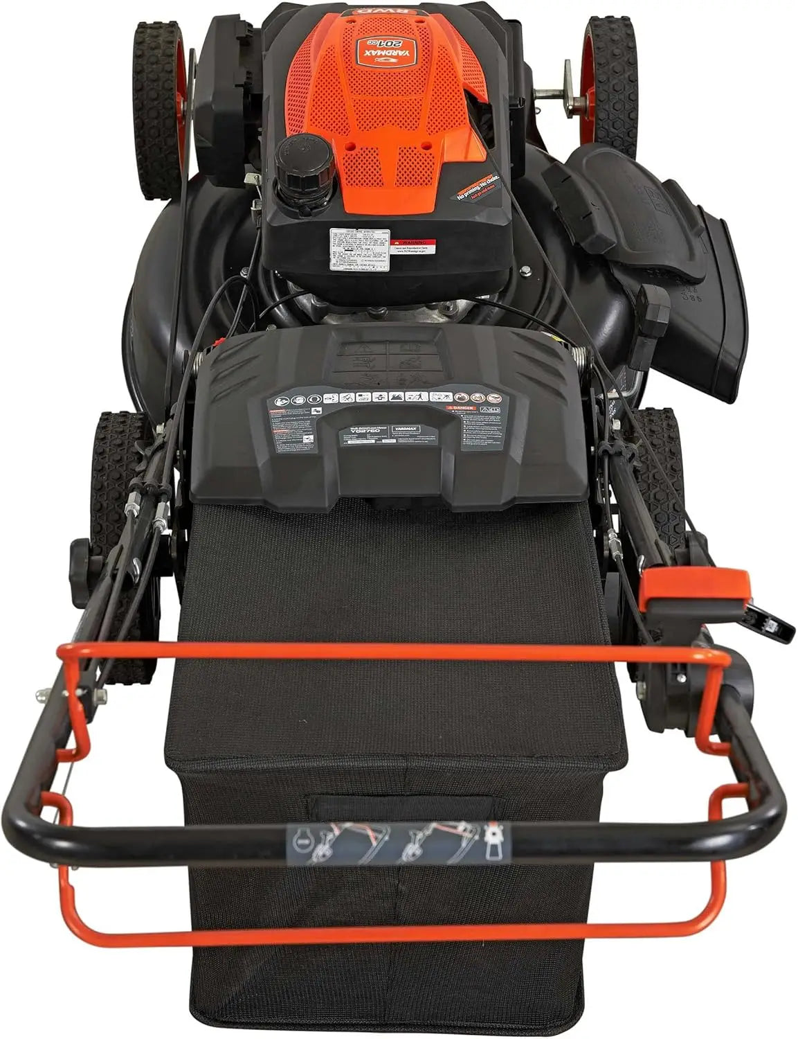 22", 201cc High Wheel , 3 in 1 Gas, Walk Behind, Self Propelled Lawn mower