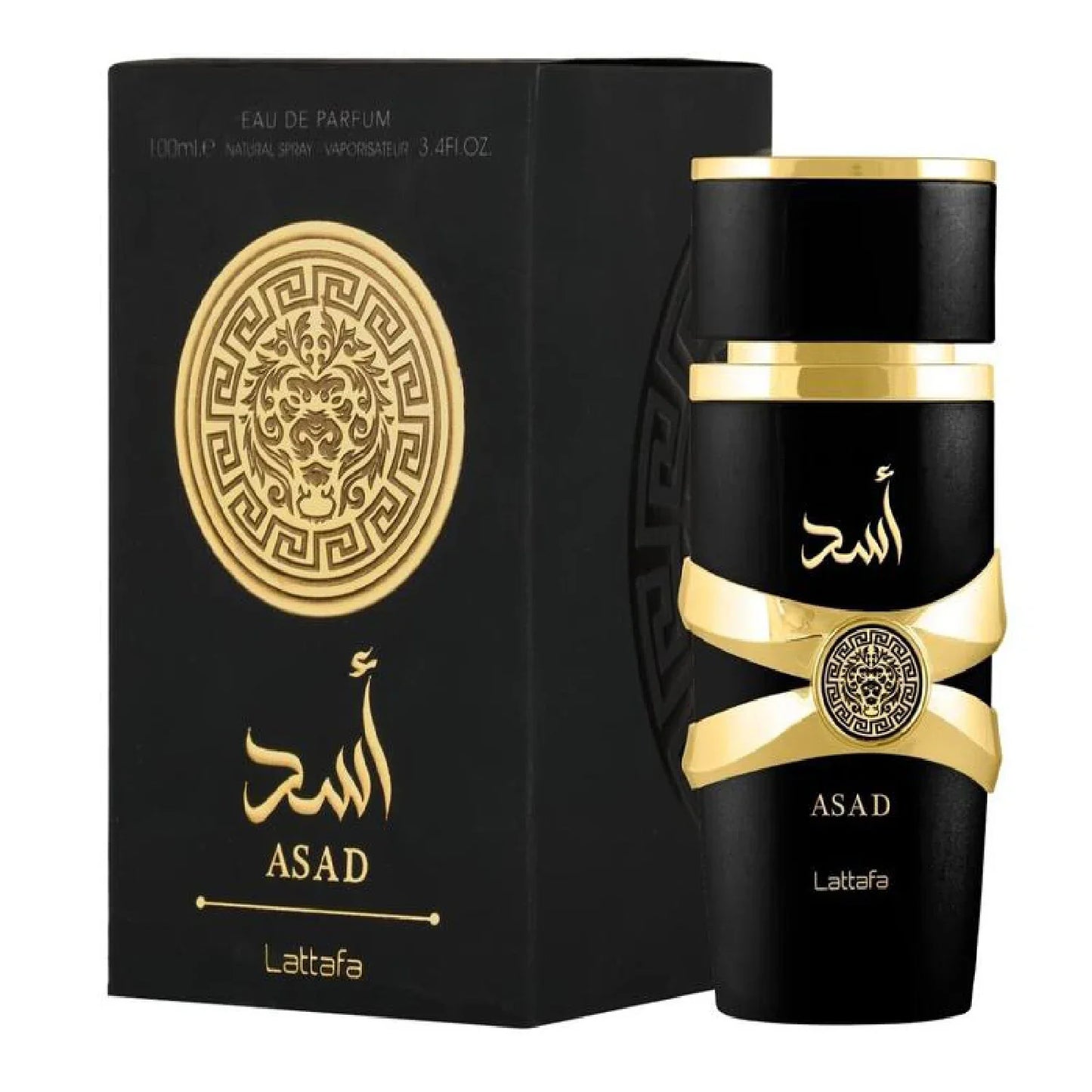 ASAD perfume for unisex Long Lasting EDP 3.3 / 3.4 oz Cologne New in Box