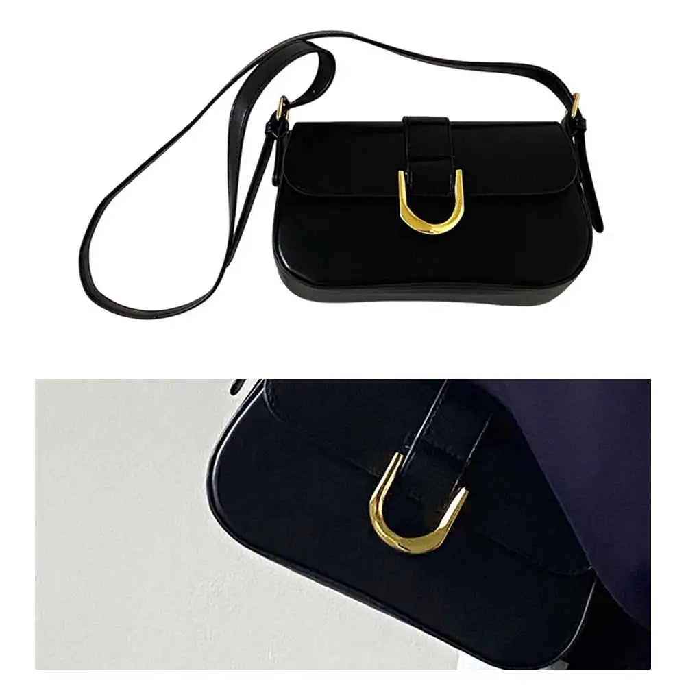 Women Flap Satchel Bag, Adjustable Strap, Casual Patent Leather, Crossbody Sling and Shoulder Bag, Stylish Purse