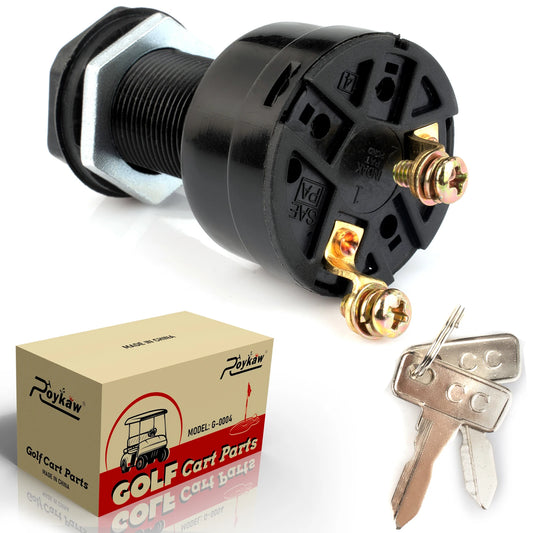 Ignition Key Switch/Starter Switch, for Club Car DS 1996-up 36/48 V, OEM# 101826201