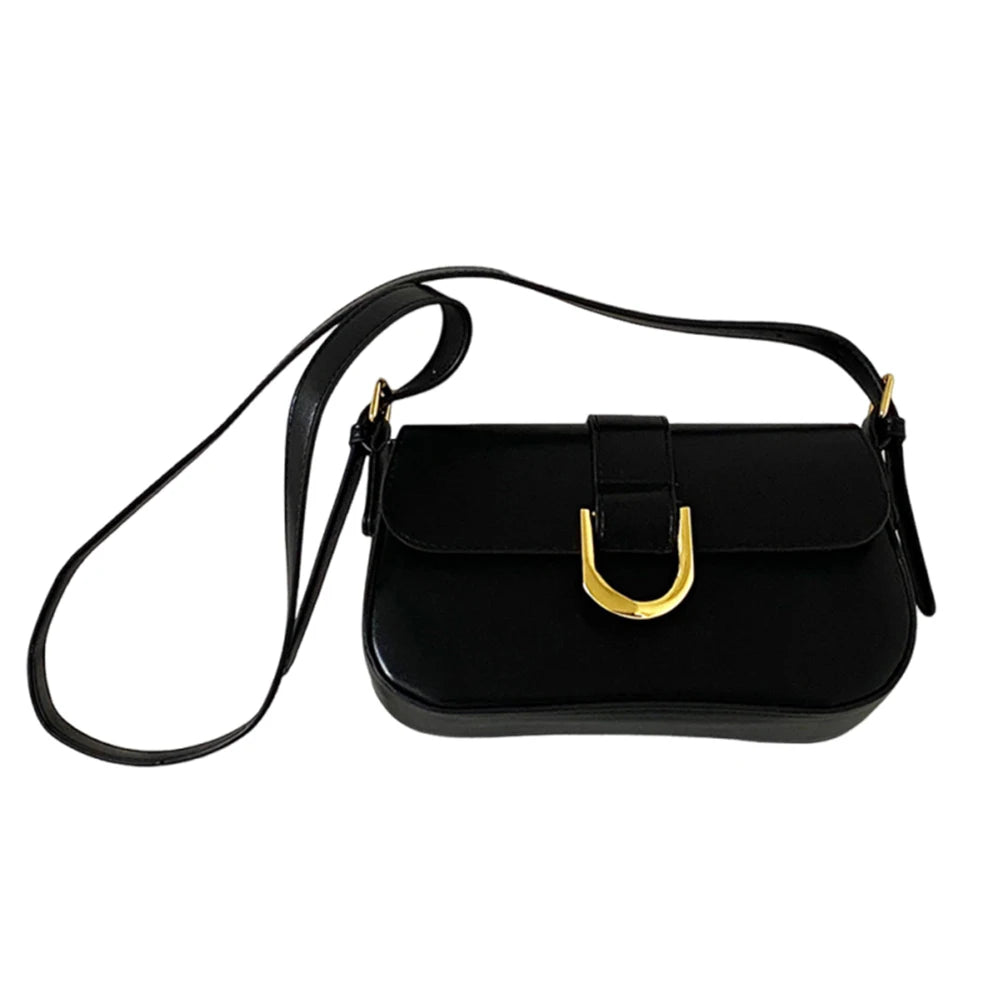 Women Flap Satchel Bag, Adjustable Strap, Casual Patent Leather, Crossbody Sling and Shoulder Bag, Stylish Purse