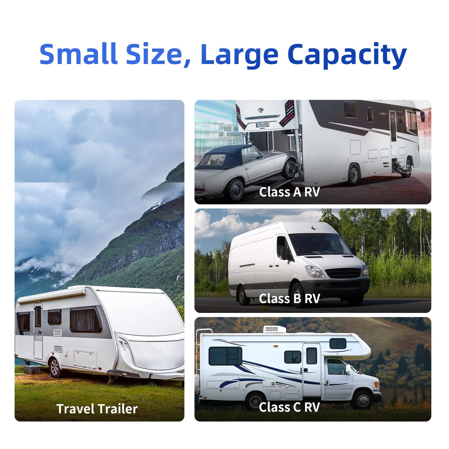 Wattcycle LiFePO4 Battery Packs 12V 100Ah / 200Ah / 300Ah Lithium Iron Phosphate For RV Car Campers Solar Golf Carts Marine, etc