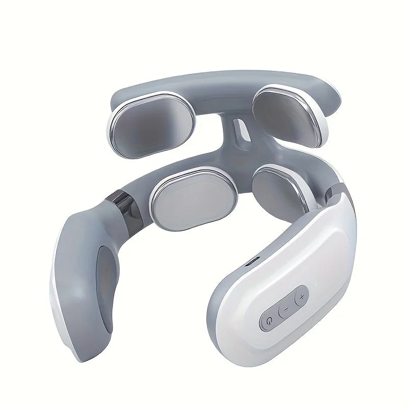 Portable Neck Massager for Neck Pain,  Massager with Heat Function, USB Charging