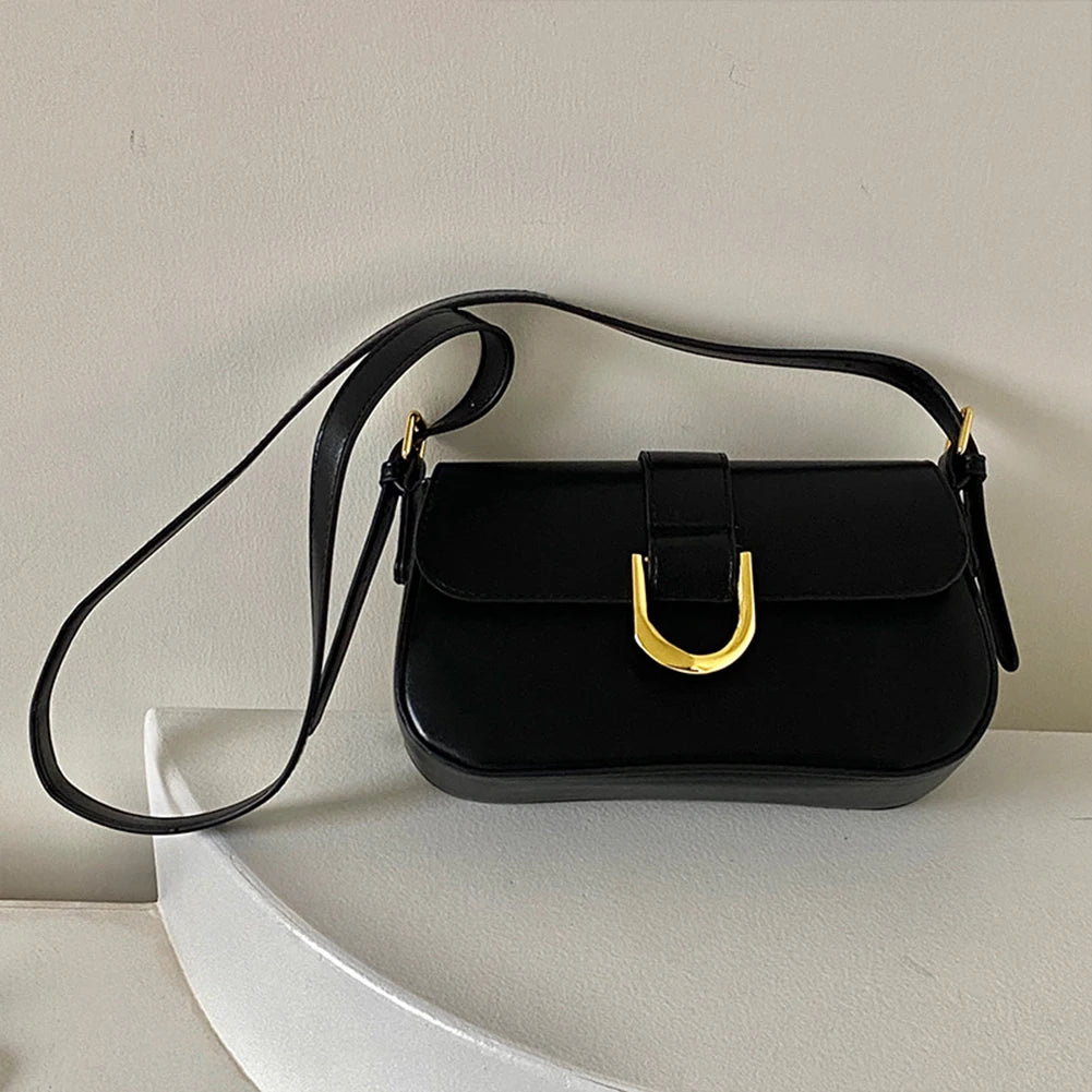 Women Flap Satchel Bag, Adjustable Strap, Casual Patent Leather, Crossbody Sling and Shoulder Bag, Stylish Purse