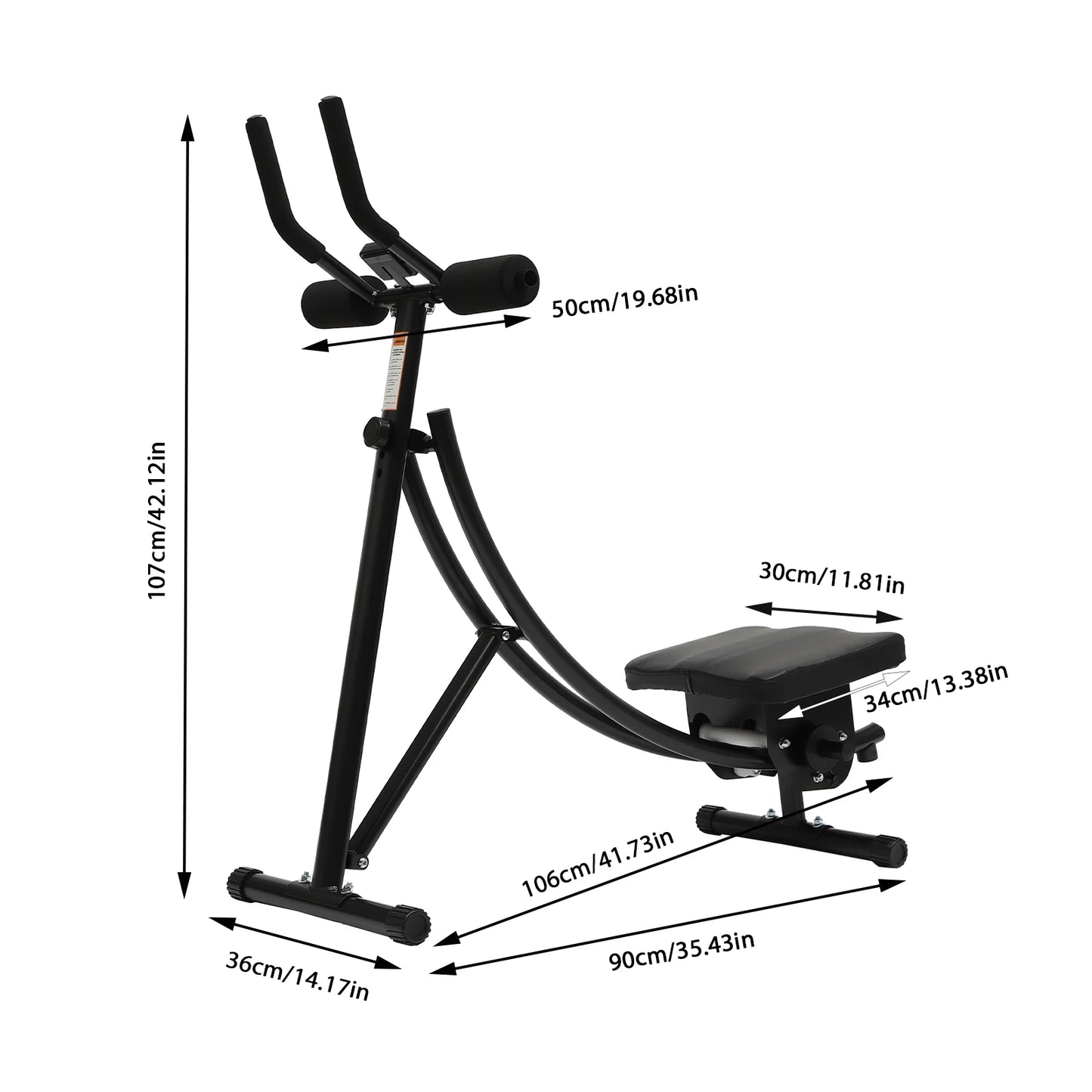 Ab Core Trainer, 3 Intensities, Exercise Equipment