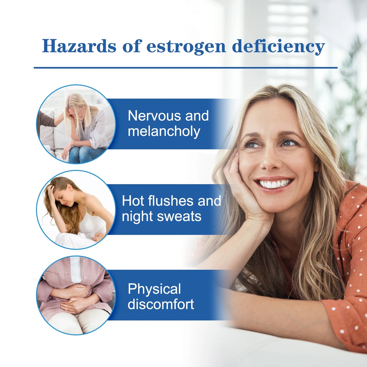 Womens Balancing Menopause Cream, Natural ingredients, 100mi Estrogen Relief Cream