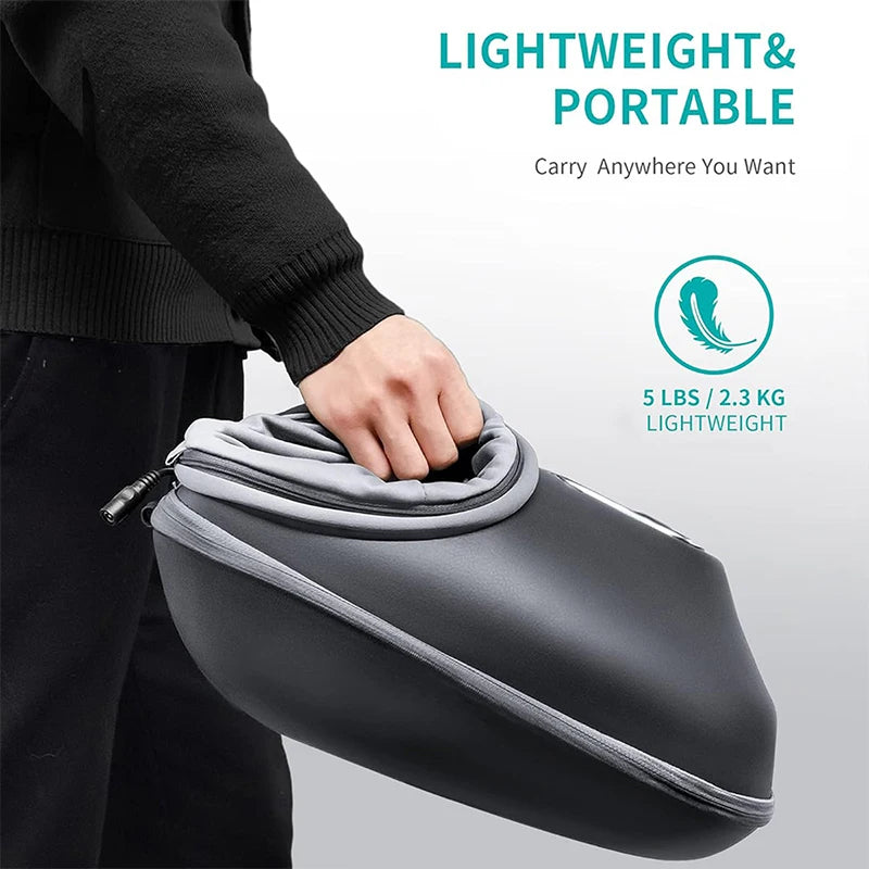 Electric Foot Massage, Heating Therapy, Roller Muscle Relaxation