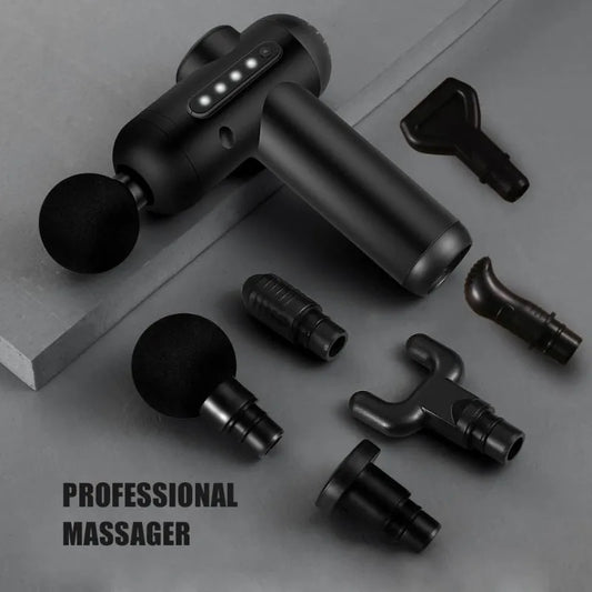 Massage Gun Pocket Fascia Gun Electric 20 Speed Handheld Muscle Percussion Massager