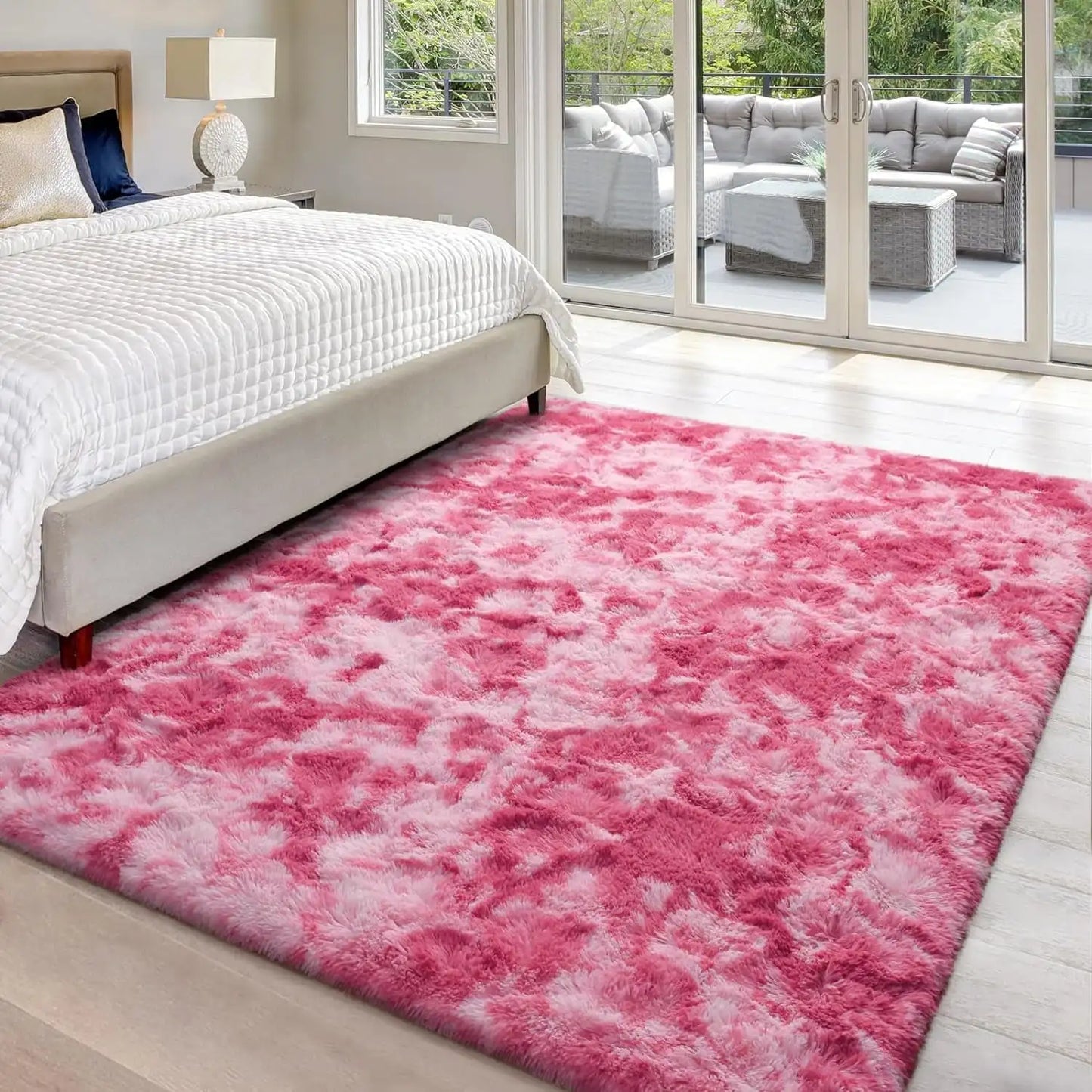 Plush, Super Soft Velvet Rug, Shaggy for Bedroom, Living Room, Kids Room