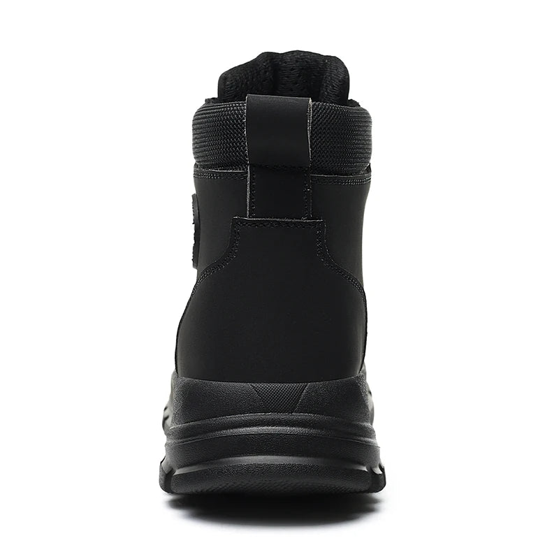 Mens Steel Toe Work Safety Shoe Anti- Puncture
