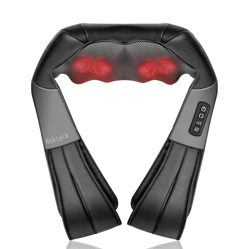 Electric Deep Tissue Kneading Neck, Shoulder Back, Leg Muscles and Full Body Massager