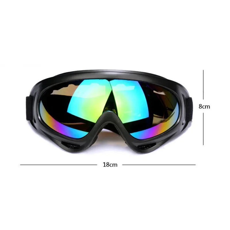 Skate/Ski Windproof, Dustproof, Anti-fog Goggles