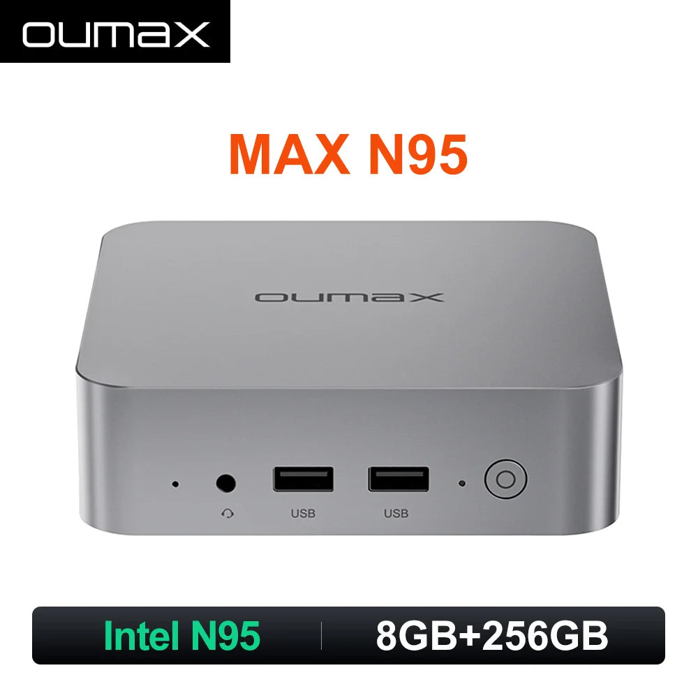 Intel N100 16GB 500GB MINI PC, Intel N95 8GB 256GB SSD WIFI 5 BT 5.0 Desktop MINI Computer