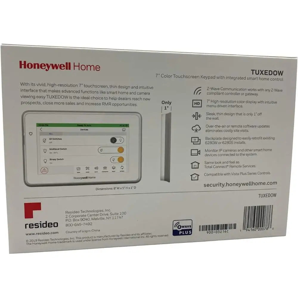 Smart System Power Backup, Security Controller Keypad, with 7 inch Touchscreen